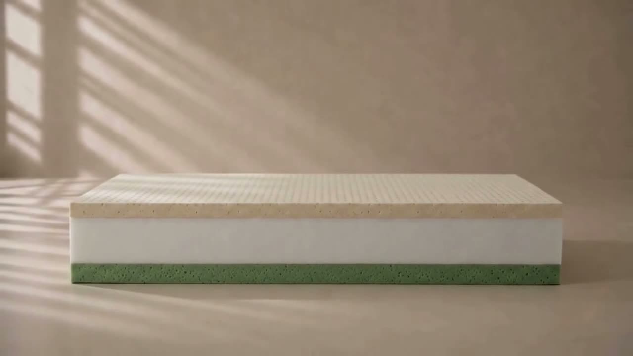 Video: het omkeerbare dual comfort-matras
